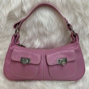 LOVCAT Paris Women’s LEATHER shoulder bag pink B30